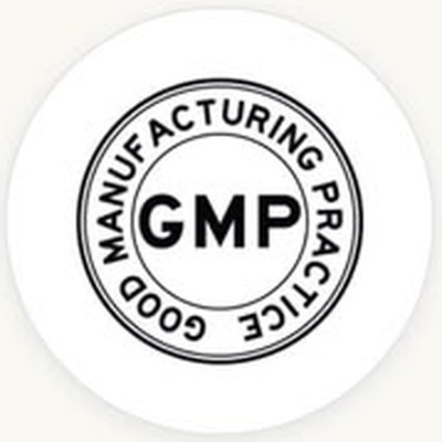 GMP certification badge