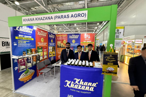 Khana Khazana (Paras Agro) exhibition booth
