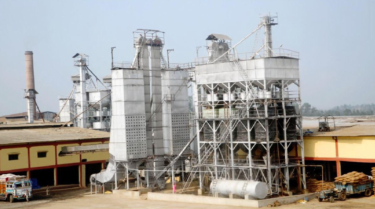 Padmavati Agro Industries — rice milling and processing towers